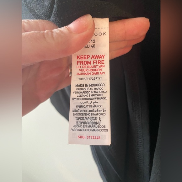 New Look ASOS UK jumper romper jumpsuit Skort playsuit asymmetrical party outfit - Picture 9 of 9